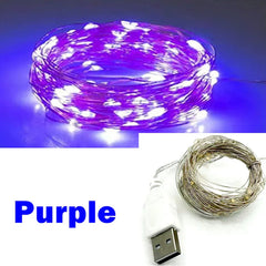 LED Fairy Lights: Flexible Copper Wire, Waterproof Design