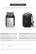 Lu Ou Casual Multi-Functional Large Capacity Men's Backpack