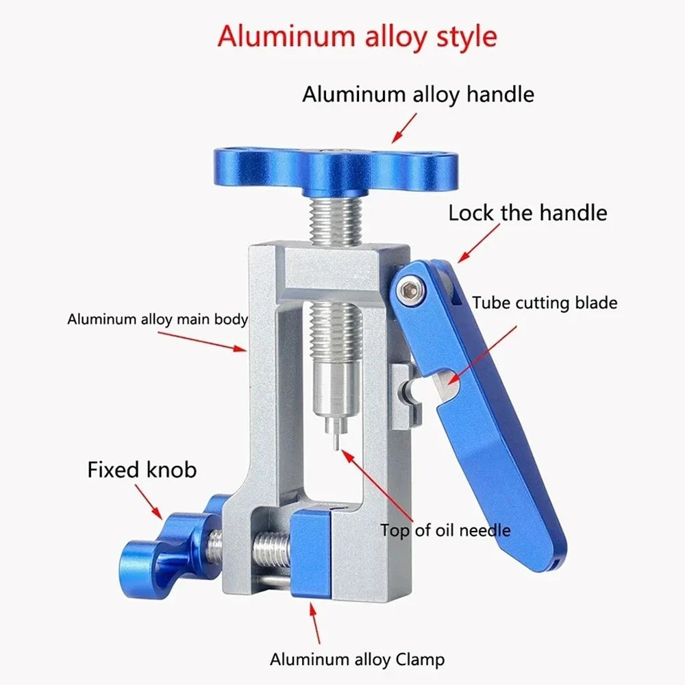 Bike Brake Maintenance Kit: Needle Tool Driver for Cyclists  ourlum.com   