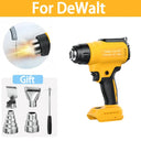 Dewalt-Compatible Cordless Heat Gun Adjustable Temp Fast Heating