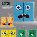 Kids Expression Puzzle Building Blocks Toy: Enhance Cognitive Skills & Logic  ourlum.com   