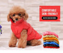 Winter Pet Down Jacket Cozy Coat for Small Dogs Cats