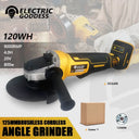 Brushless Electric Goddess 125MM Angle Grinder for Dewalt 20V