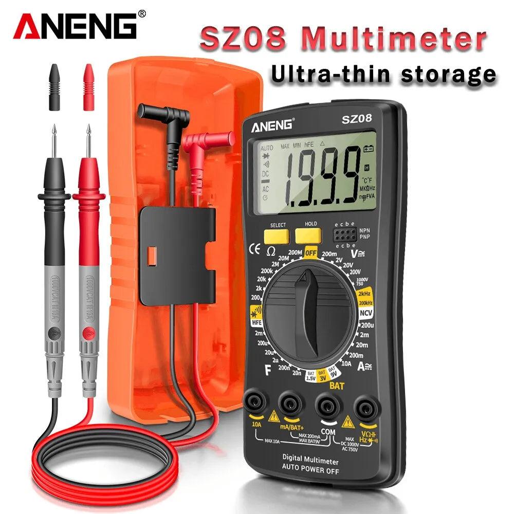 ANENG Ultra-thin Digital Multimeter for Auto Voltmeter Testers  ourlum.com   