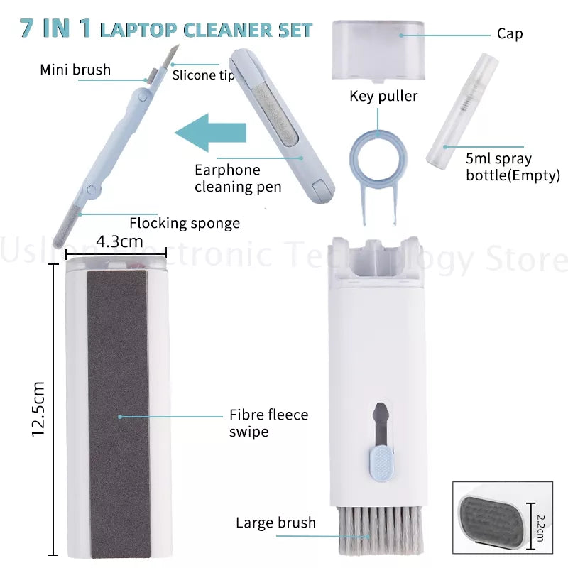 Electronics Cleaning Kit: Essential Tools for Earphone Phone Laptop TV  ourlum.com   