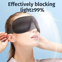 3D Contoured Cup Eye Mask: Ultimate Relaxation and Deep Rest for Men and Women