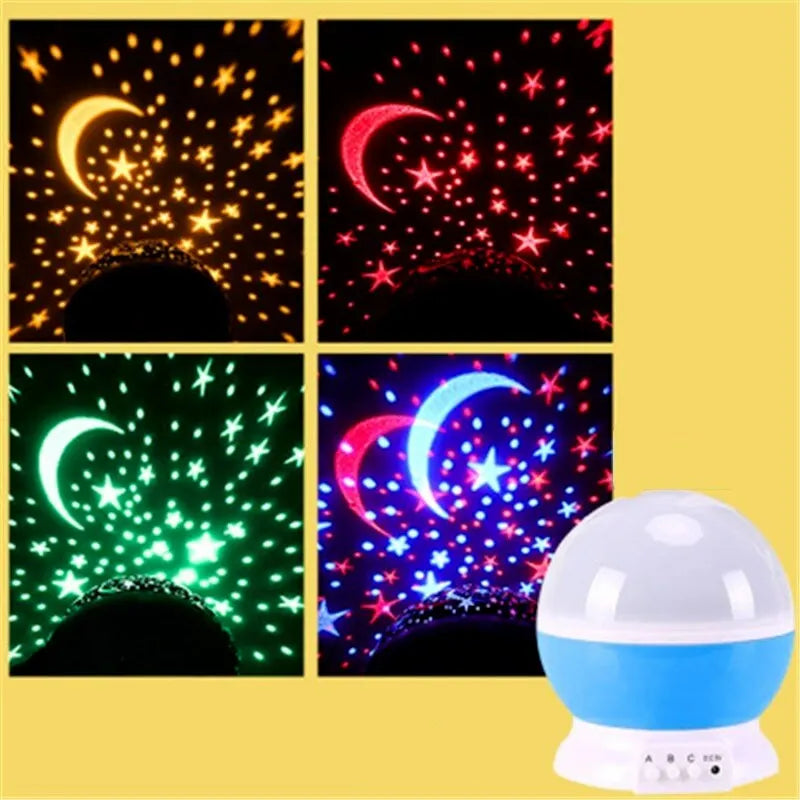 Starry Night Projector: Serene Moon & Galaxy Lamp for Home Decor  ourlum.com   
