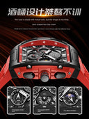 Colevkie 2024 New Barrel-Shaped Men's Mechanical Watch