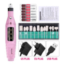 Portable Professional Electric Nail Drill Machine Set