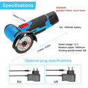 12V Cordless Electric Angle Grinder 800W Mini Power Tool