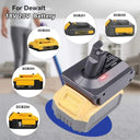 For Makita Dewalt Milwaukee Bosch 18V Battery Adapter For Dyson V6 V7 V8 Vacuum Cleaner