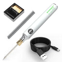 8W Adjustable Temperature USB Soldering Iron Set: Precision Portable Tools  ourlum.com PURPLE  