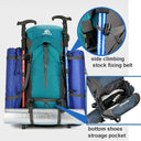 Waterproof Nylon Bag Camping Travel Backpack With Rain Cover