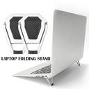 Metal Laptop Stand: Stylish Cooling Support Stand for Enhanced Workstation  ourlum.com 2pcs (Metal)  