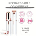 Portable Lipstick Shaped Electric Hair Remover For Women