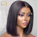 Brazilian Straight Bob Lace Front Wig Remy Human Hair Luxurious