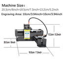 EasyThreed Laser Engraver 0.5W Entry Level DIY Tool Kit