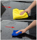 Microfiber Double Layer Cleaning Towel - Premium Quality Use