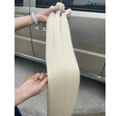 Salon Quality Synthetic Hair Extensions Silky Straight Heat Resistant