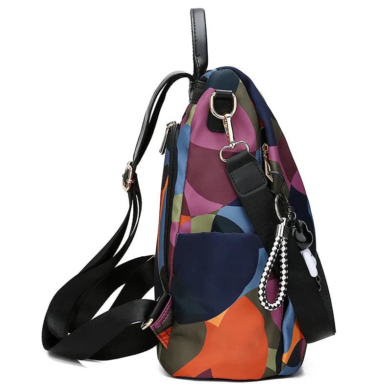 Fashion Backpack Women Oxford Cloth Shoulder Bag 2023 School Bags For Teenage Girls Light Ladies Travel Bagpack Mochila Feminina