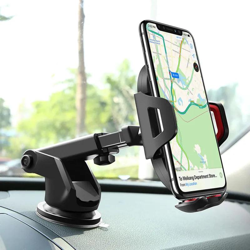 Car Phone Holder Mount: Secure GPS Mobile Support Stand  ourlum.com   