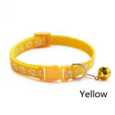 Colorful Cartoon Pet Collar with Bell - Adjustable Safety Necklace  ourlum.com u  