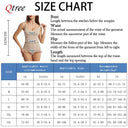 Qtree Plus Size Tummy Control Bodysuit - Slimming Shapewear for Women