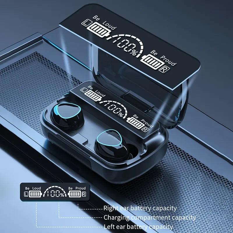 Wireless Bluetooth Earbuds with Active Noise Cancellation and Waterproof Design  ourlum.com   