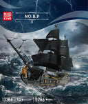 Mould King 13186 Black Pearl Ship Pirate Building Blocks Set