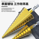 HSS Titanium Coated Step Drill Bit Set Elevate Drilling Game