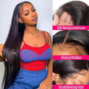 Premium Brazilian Straight HD Lace Front Wig Upgrade