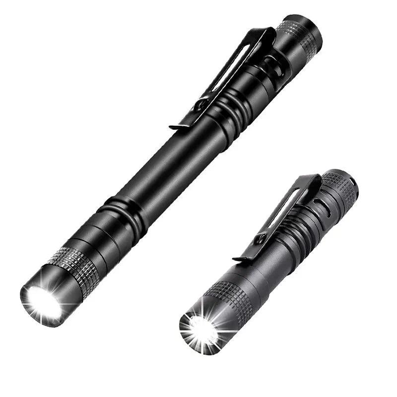 LED Pen Light: Bright Compact Torch for Camping & Emergencies  ourlum.com   