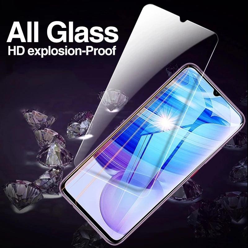 5-Piece Tempered Glass Screen Protector Set for Xiaomi Redmi Note Series and Redmi 10 9 Series  ourlum.com   