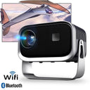 4K Portable Mini Projector with WiFi and Bluetooth