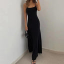 Slim Backless Bodycon Beach Dress Elegant Women's Party Wear