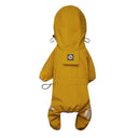 Reflective Waterproof Dog Raincoat for Small to Medium Breeds  ourlum.com Yellow S 