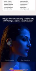 Language Translation Earbuds Online Support 144 Languages 3in1