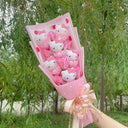 Hello Kitty Plush & Rose Soap Bouquet Adorable Gift