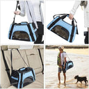 Soft Cat Carrier for Traveling Pets Portable and Comfortable