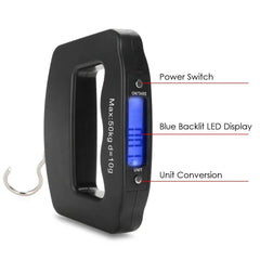 Digital Portable Luggage Scale for Travel - Precise Weighing & Easy to Use