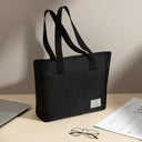 Canvas Laptop Tote Bag: Stylish and Shockproof Carry-All