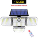 Solar Motion Sensor Security Light: Bright Floodlight Choice