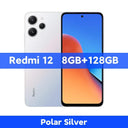 Xiaomi Redmi 12 Global Version 128GB / 256GB ROM MediaTek Helio G88 6.79" FHD+ DotDisplay 50MP Triple Camera 5000mAh Battery  ourlum.com 8GB 128GB Silver CHINA Official Standard