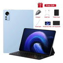 2024 Global Version Original Pad 6 Pro Tablets PC Snapdragon 888 10000mAh Android 13 11 inch 16GB+1024GB 5G HD 4K Screen WIFI Mi  ourlum.com 16GB 512GB Blue add keyboard 