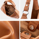 Hifashion Genuine Leather Underarm Shoulder Bags For Women