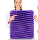 Breathable Honeycomb Memory Foam Seat Cushion for Comfort