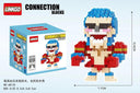 Anime Building Blocks: Luffy Kakashi Chopper Model 3D DIY Educational Toy  ourlum.com 68135 with box 