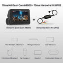 70mai Dash Cam A800S: Advanced Security Solution for Your Vehicle  ourlum.com Front A800S n HW Kit Poland Without TF Card