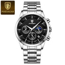 Luxury Men's Chronograph Watch Military Waterproof Timepiece