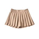 Vintage Pleated Mini Skirts Stylish Korean Tennis Fashionista